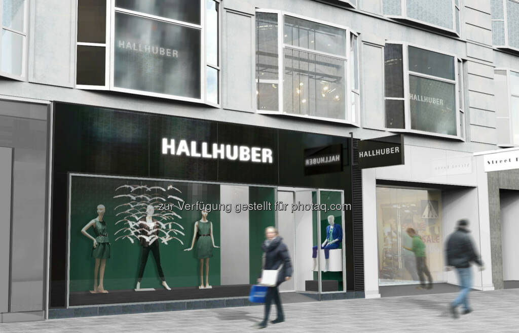 Die Hallhuber GmbH, das deutsche Modeunternehmen für hochwertige Damenoberbekleidung, setzt ihren Expansionskurs in Österreich fort. Anfang des Monats eröffnete das Traditionshaus mit Sitz in München in der Mariahilferstraße 51 in Wien seinen ersten Highstreet Store mit mehr als 400 Quadratmetern Verkaufsfläche (c) Aussendung (05.08.2013) 