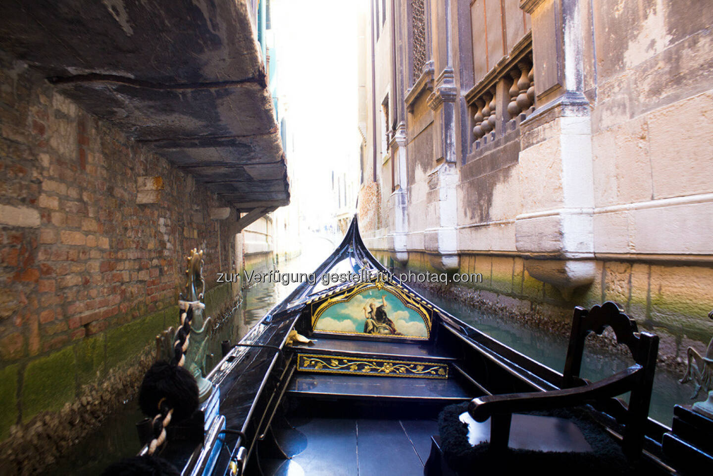 Venedig, Gondel, Häuserschlucht