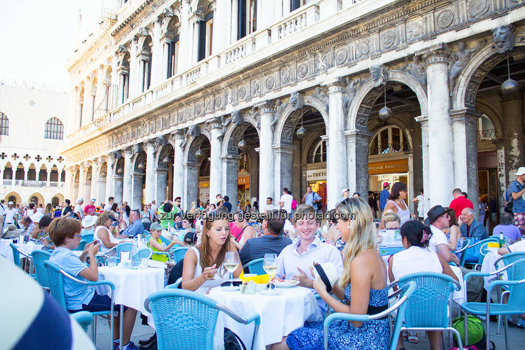 Venedig, Cafe, Markusplatz, © Nina Krist (Philoro) (05.08.2013) 