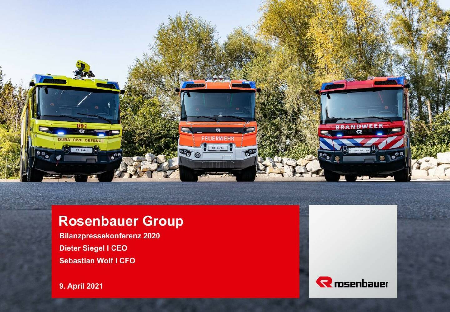 Rosenbauer - Bilanzpressekonferenz 2020 