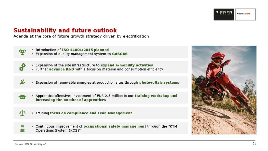Pierer Mobility - Sustainability and future outlook (20.05.2021) 