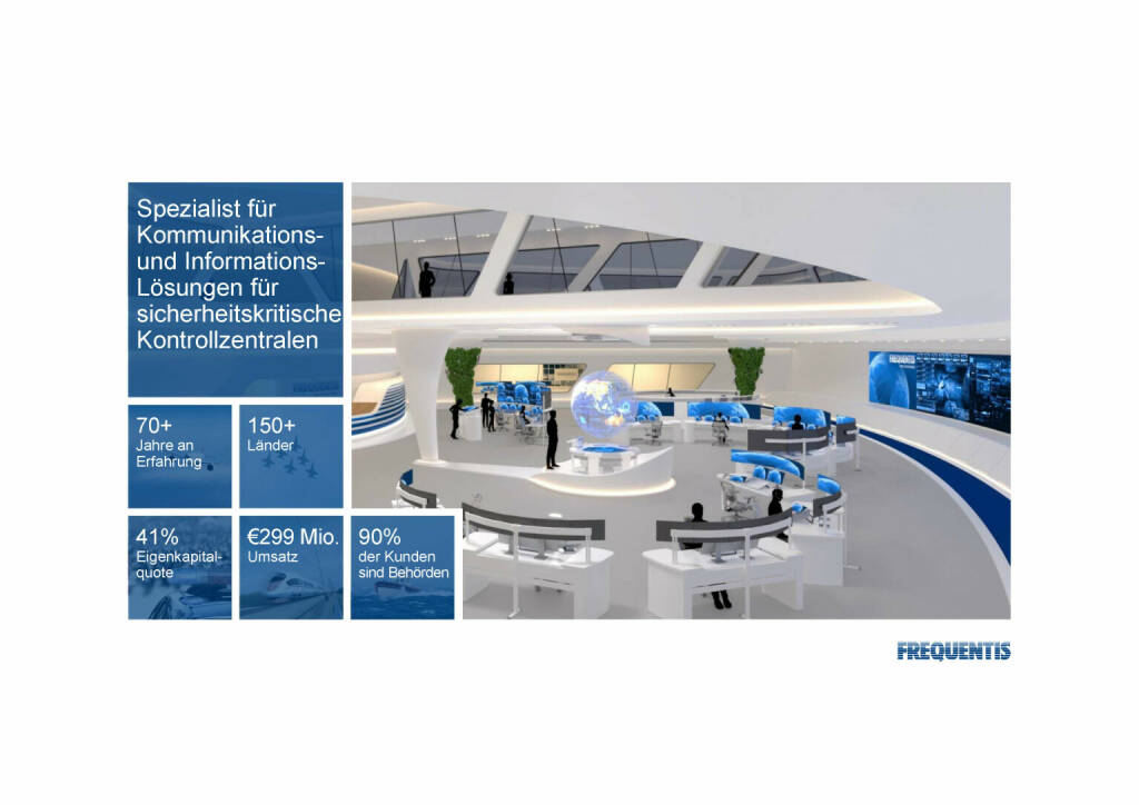 Frequentis -  Spezialist für Kommunikations- und Informations- Lösungen für sicherheitskritische Kontrollzentralen (02.06.2021) 