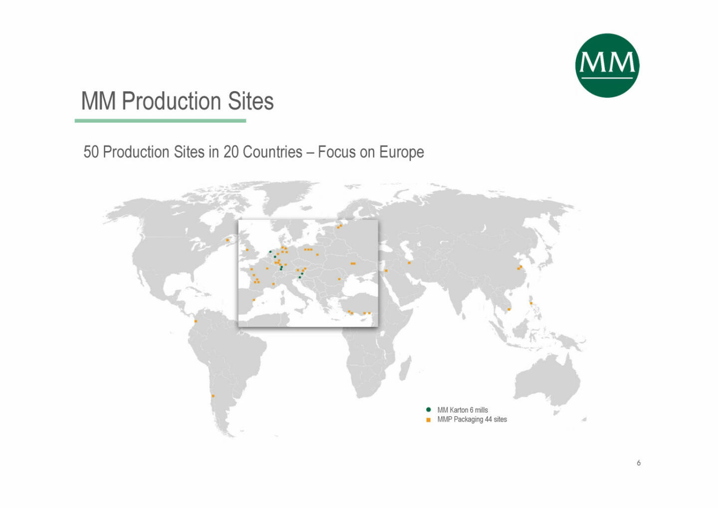 Mayr-Melnhof - Production Sites
