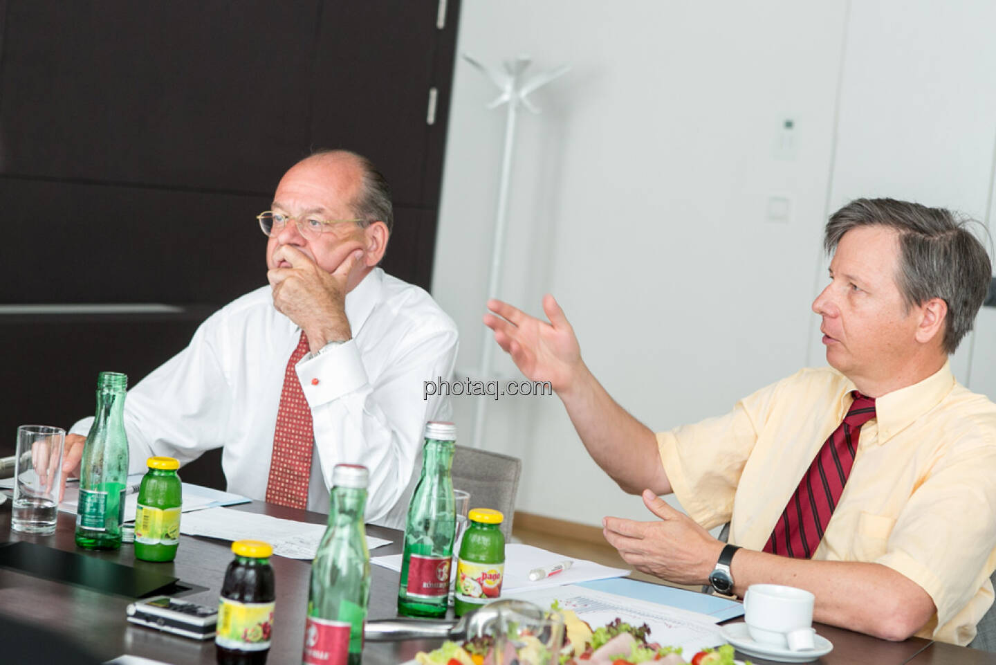 Michael Spiss (RCB), Heinrich Traumüller (Büro des Kapitalmarktbeauftragten, BMF)