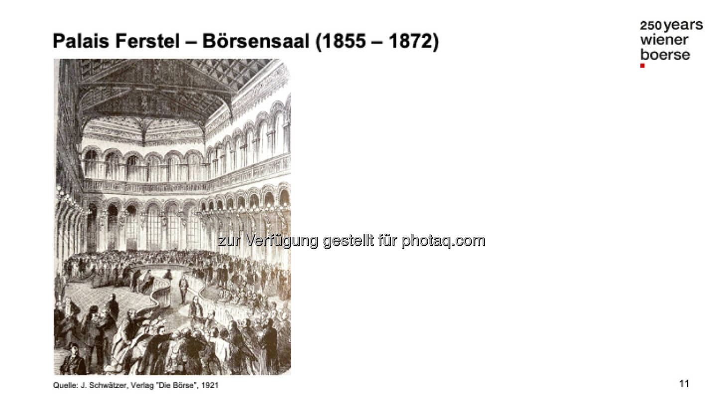 Palais Ferstel - Börsensaal (1855-1872)