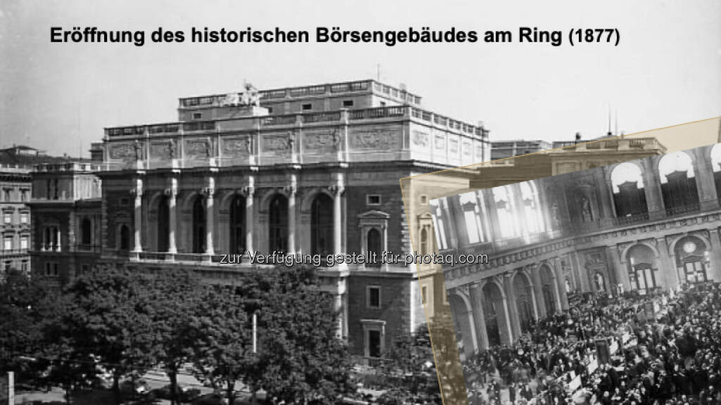 Eröffnung des historischen Börsengebäudes am Ring (1877) (13.06.2021) 