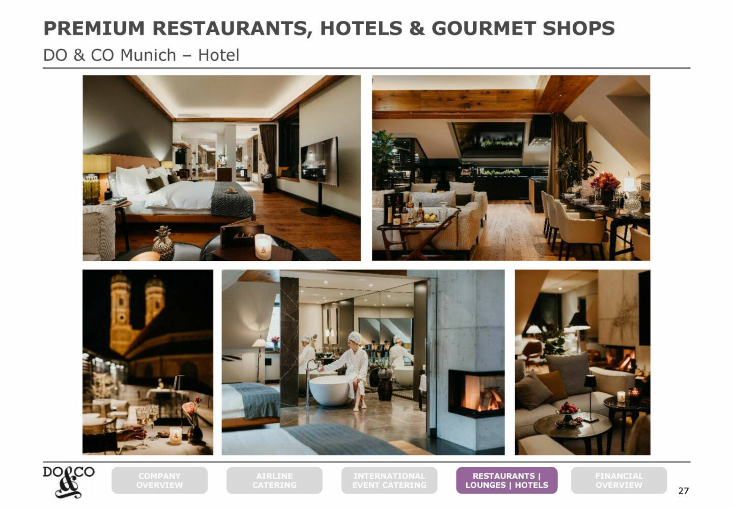 Do&Co - PREMIUM RESTAURANTS, HOTELS & GOURMET SHOPS