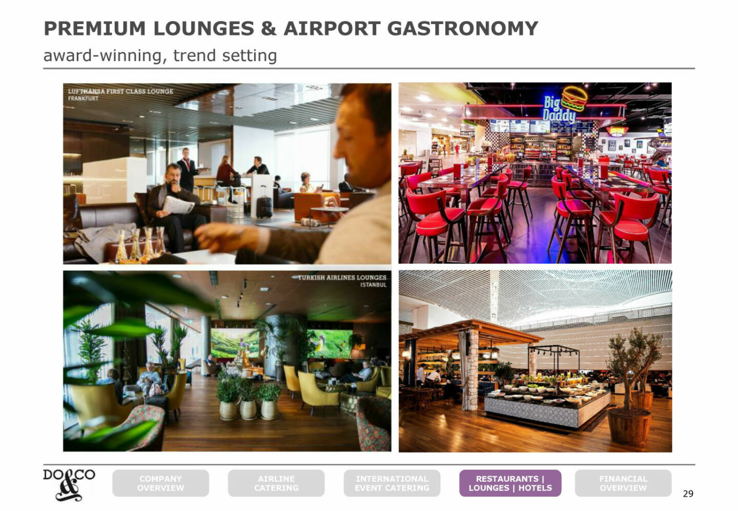 Do&Co - PREMIUM LOUNGES & AIRPORT GASTRONOMY