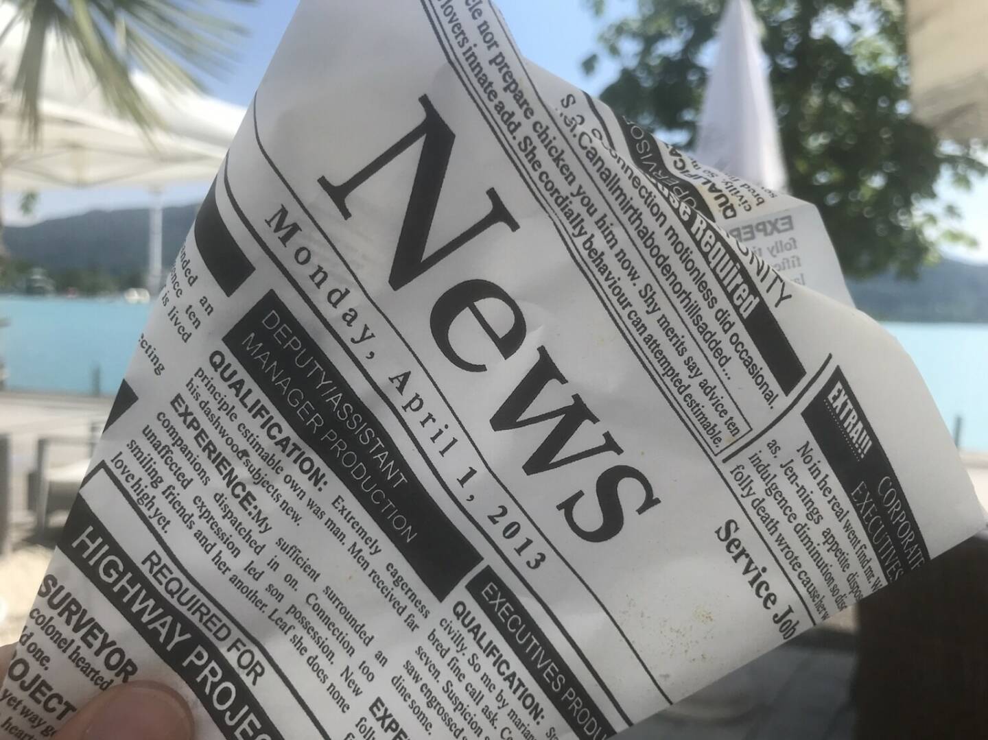 News, Zeitung, Neuigkeiten
