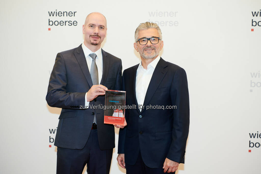 voestalpine IRO Peter Fleischer & CEO Herbert Eibensteiner - Wiener Börse Preis 2021 (22.06.2021) 