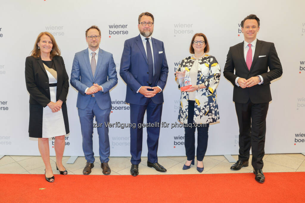 Herrmann, Maxian (ÖVFA), Füllenbach & Helenyi (Semperit), Boschan - Wiener Börse Preis 2021 (22.06.2021) 