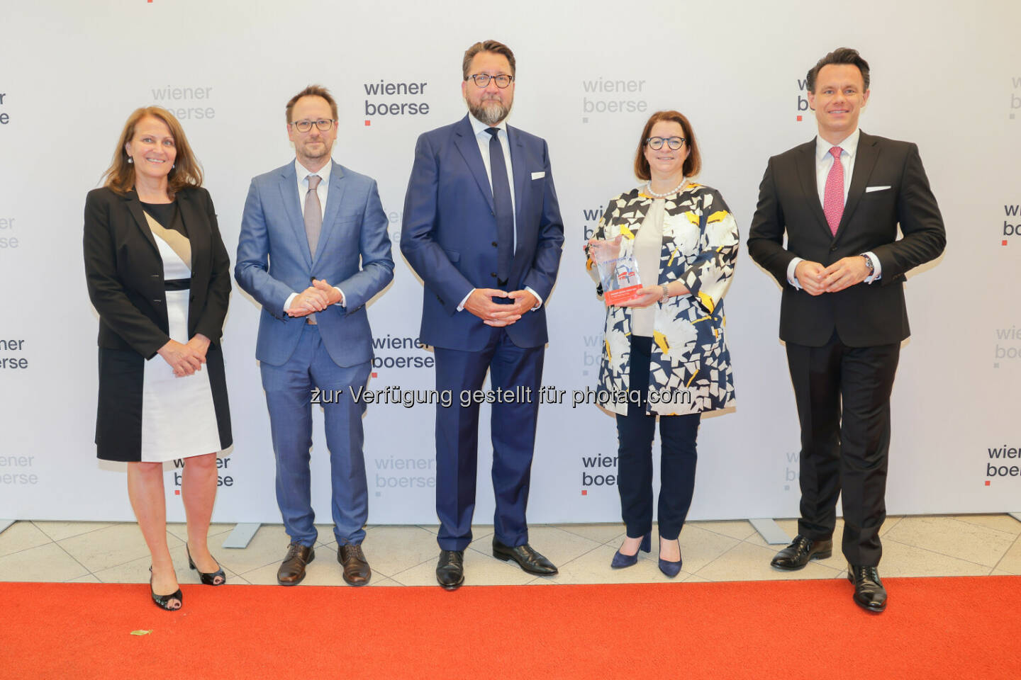 Herrmann, Maxian (ÖVFA), Füllenbach & Helenyi (Semperit), Boschan - Wiener Börse Preis 2021