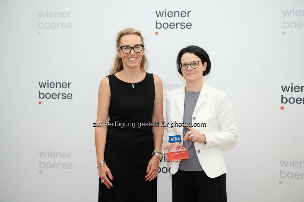 AT&S CFO Simone Faath & IRO Gerda Königstorfer - Wiener Börse Preis 2021 (22.06.2021) 