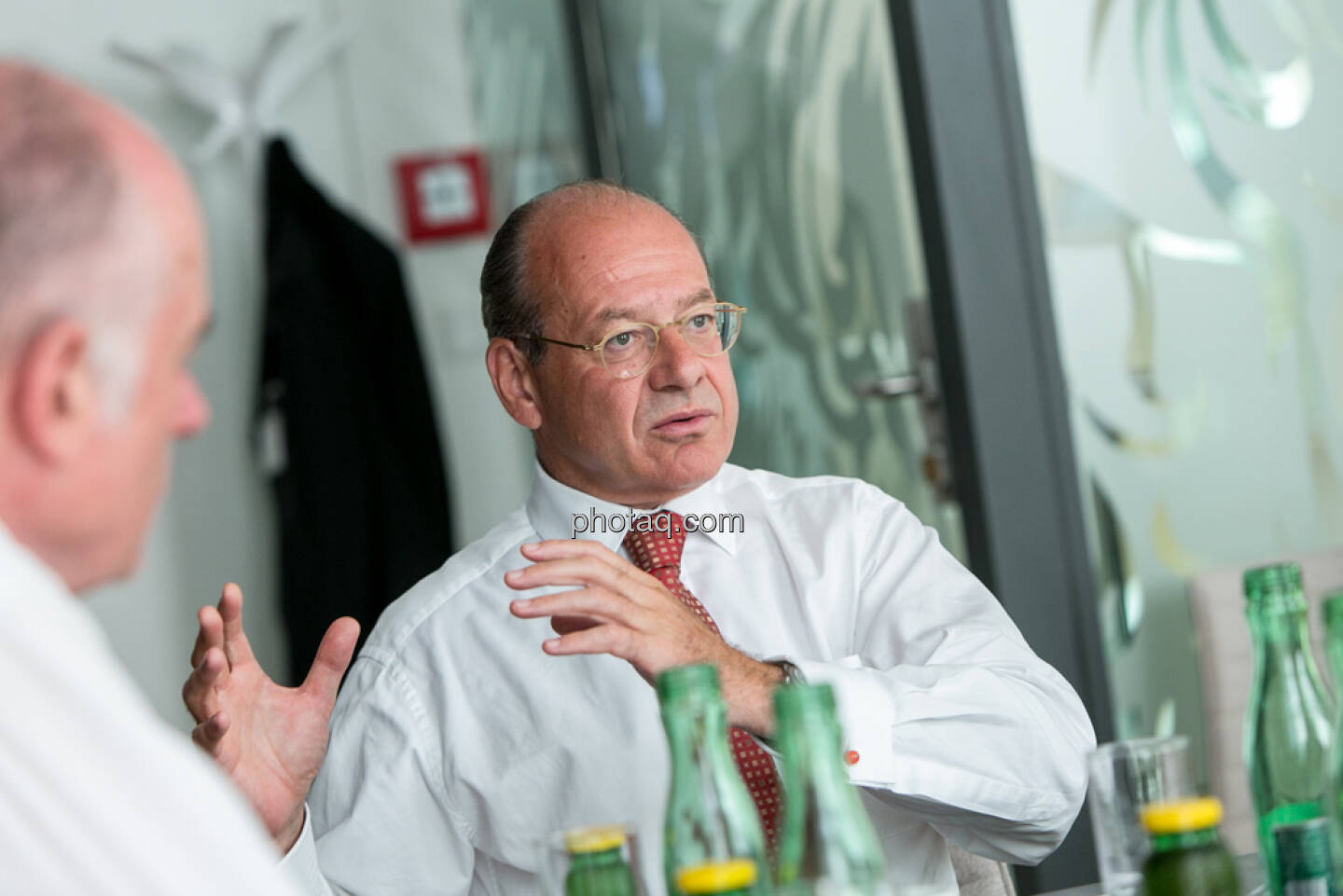 Wolfgang Nolz (Kapitalmarktbeauftragter, BMF), Michael Spiss (RCB)
