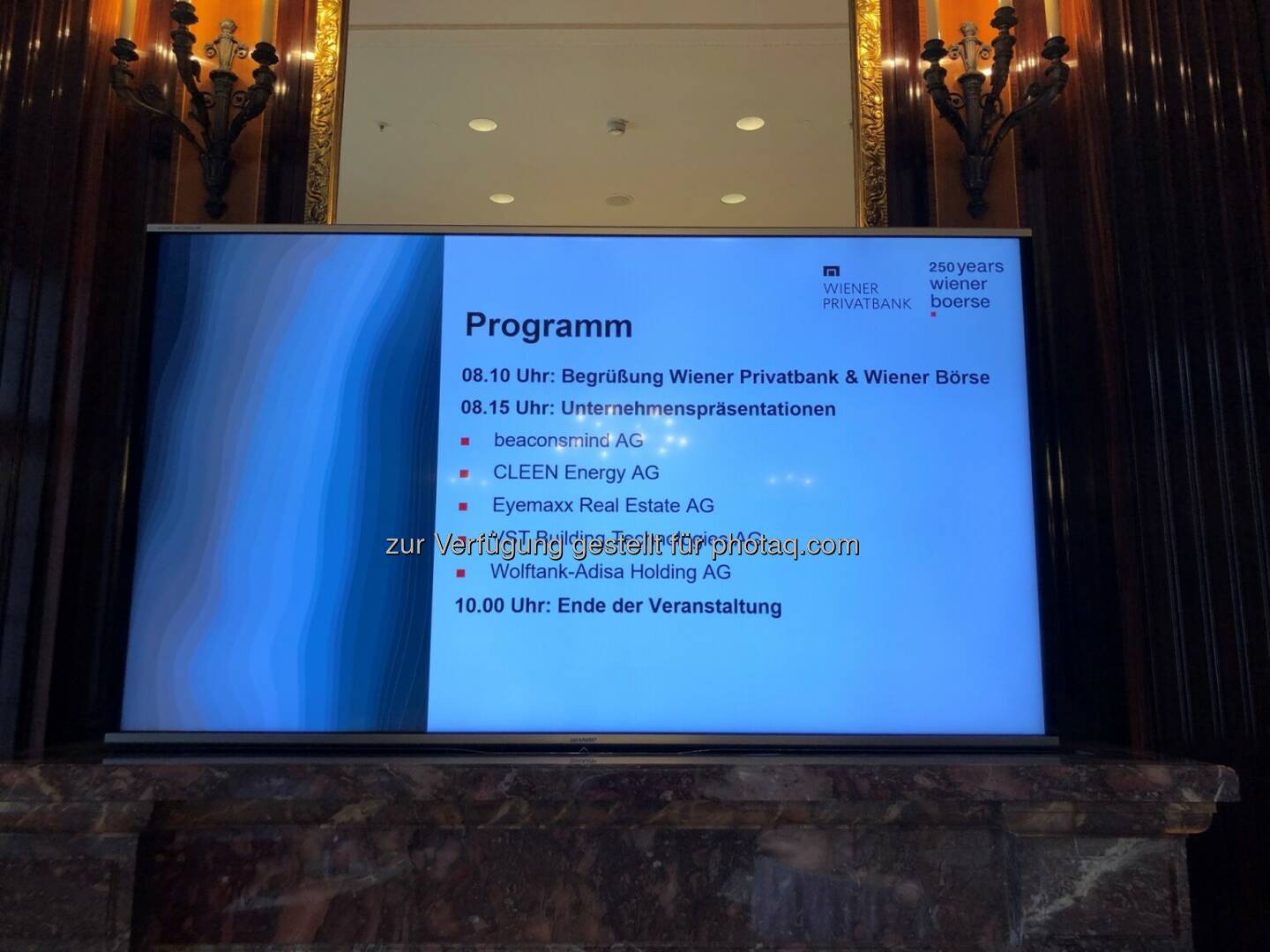 Programm: beaconsmind AG, Cleen Energy AG, Eyemaxx Real Estate AG, VST Building Technologies AG, Wolftank-Adisa Holding AG