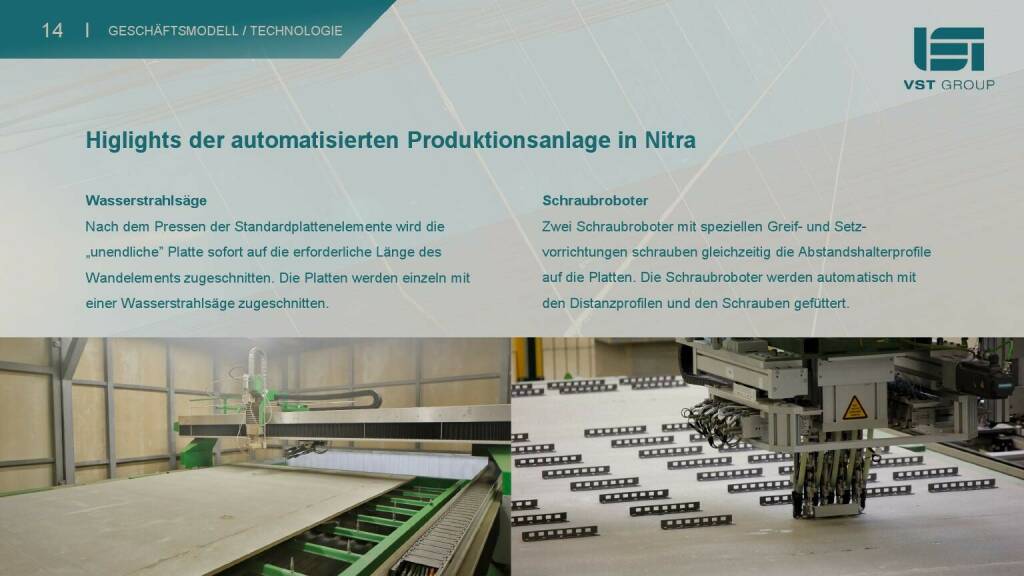 VST - Highlights der automatisierten Produktionsanlage in Nitra (27.06.2021) 