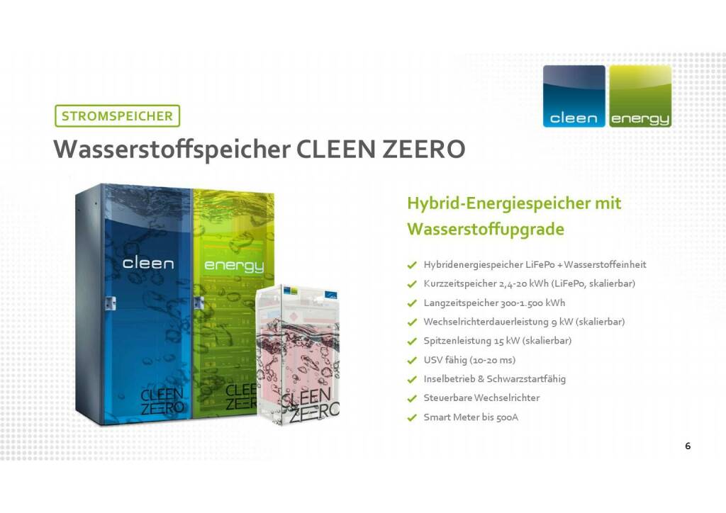 Cleen Energy - Stromspeicher (29.06.2021) 