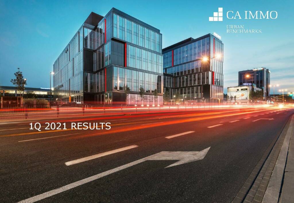 CA Immo - 1Q 2021 Results (12.07.2021) 