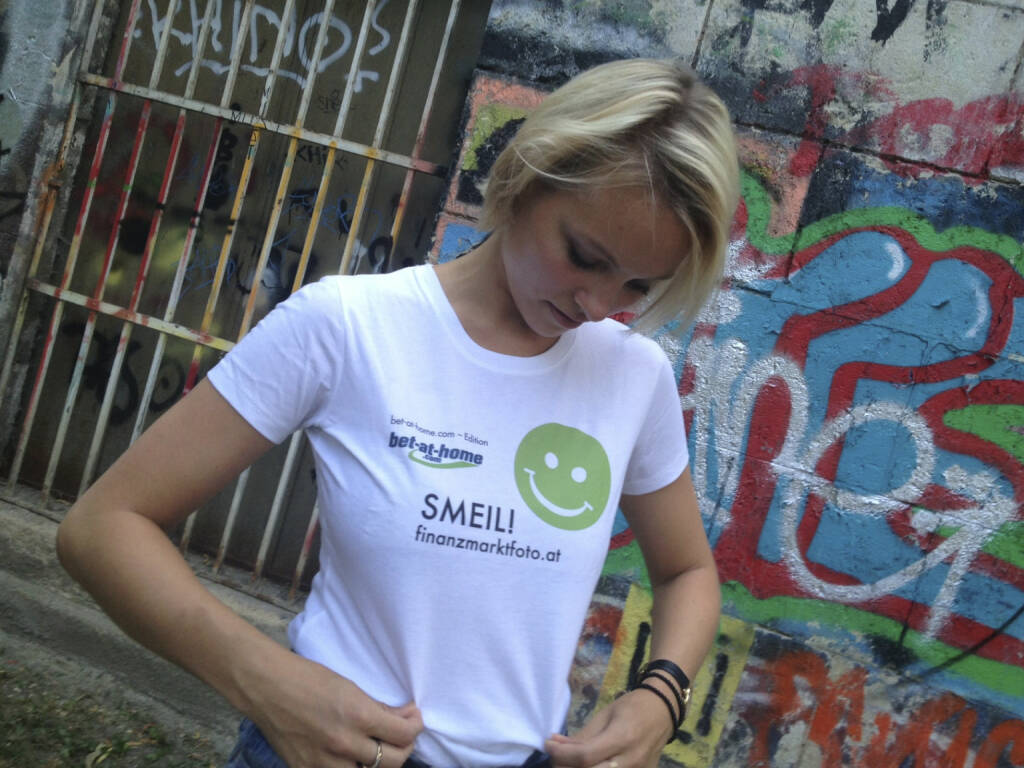 Graffiti Smeil! Barbara Freitag (Shirt in der bet-at-home.com-Edition) (10.08.2013) 