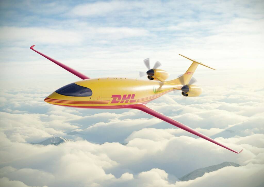 DHL Express (Austria) GmbH: DHL Express startet in emissionsfreie Zukunft der Luftfahrt: Kauf der ersten vollständig elektrischen Frachtflugzeuge von Eviation; Credit: Fotocredit:DHL Express Austria, © Aussender (04.08.2021) 