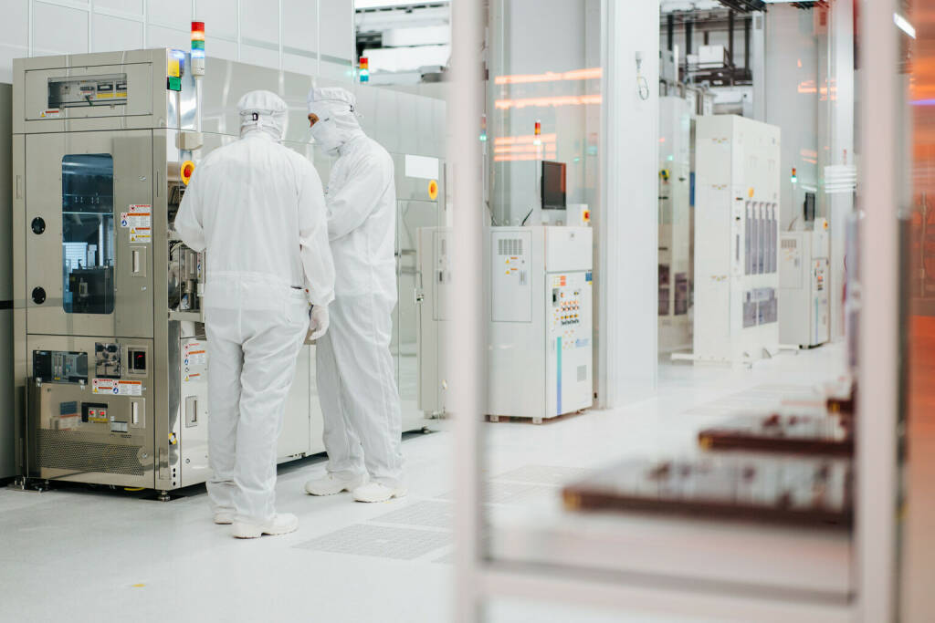 Der Infineon-Standort Villach, Österreich, mit der neuen High-Tech-Chipfabrik; Reinraum, Credit: Infineon, © Aussender (17.09.2021) 
