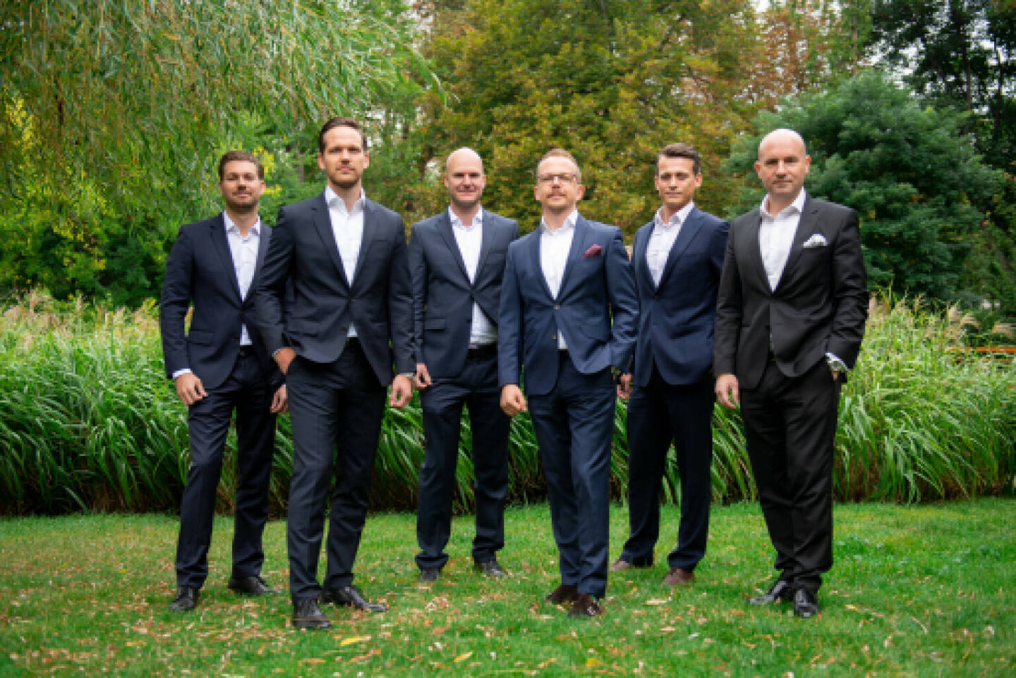 Pallas Capital Fonds mit dem Österreichischen Umweltzeichen ausgezeichnet V.l.n.r. Peter Jagenbrein, Mathias Braun, Helmut Kogler, Florian Ollmann, Julius Harmach, Florian Koschat; Credit: Pallas Capital