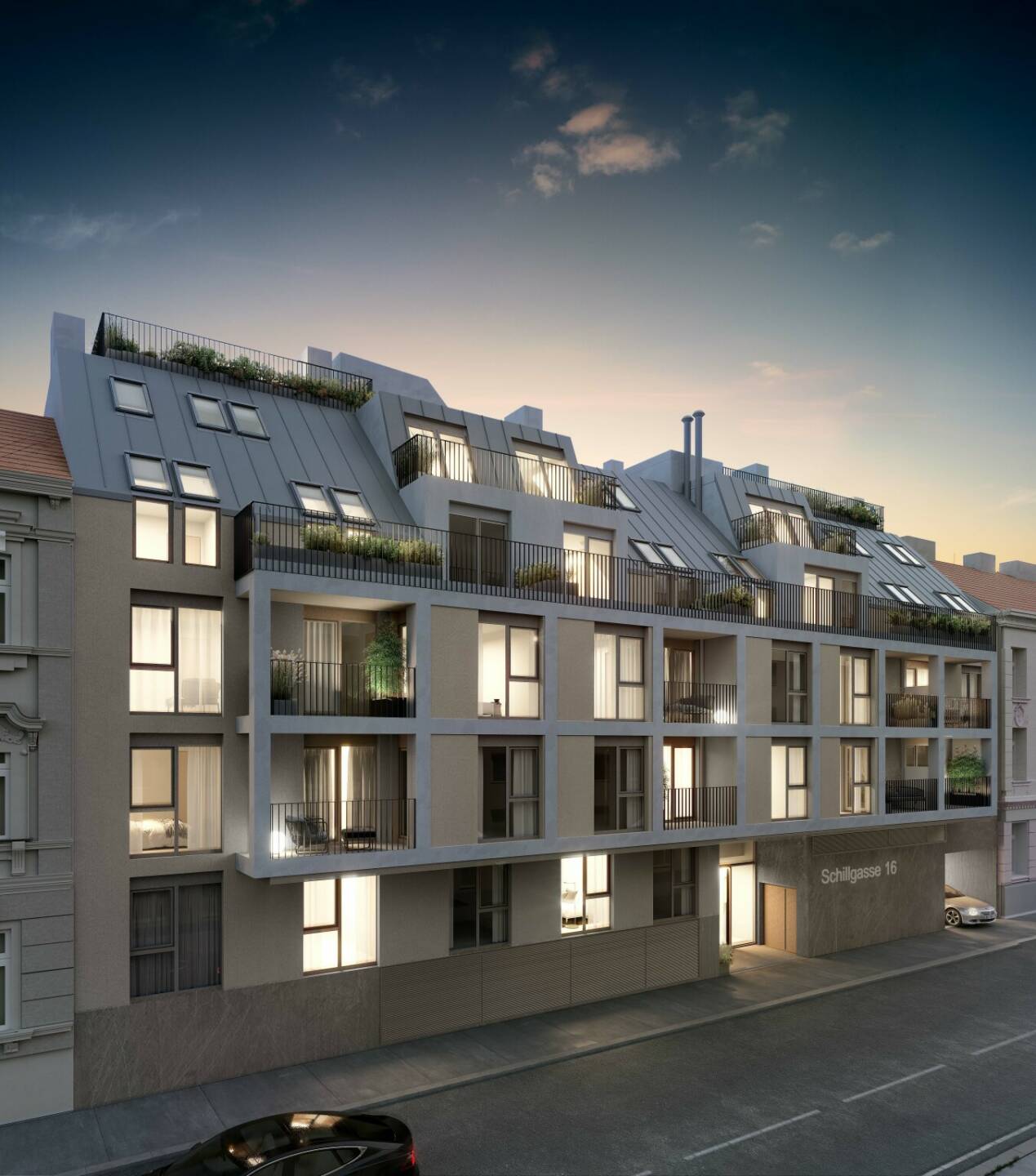 Pallas Capital Advisory AG: VMF Immobilien und PALLAS CAPITAL bauen Kooperation erfolgreich aus, Projekt Schillgasse der VMF Immobilien, Credit. n/a