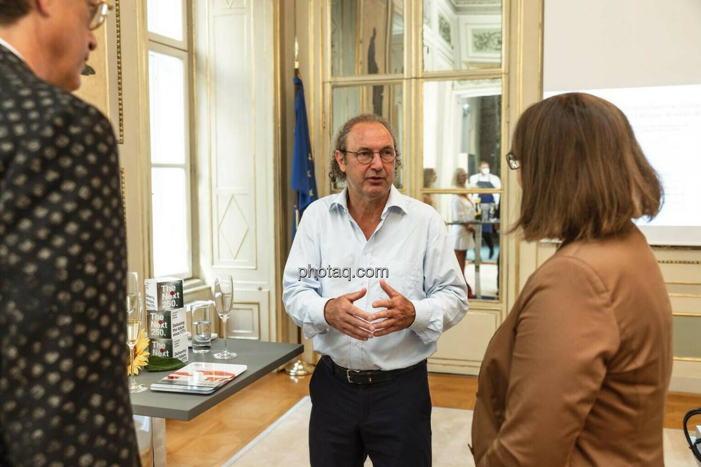 Peter Rattey (Voquz), Henriette Lininger (Wiener Börse)