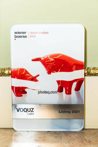Wiener Börse Voquz Listing 2021, © Wiener Börse (08.10.2021) 