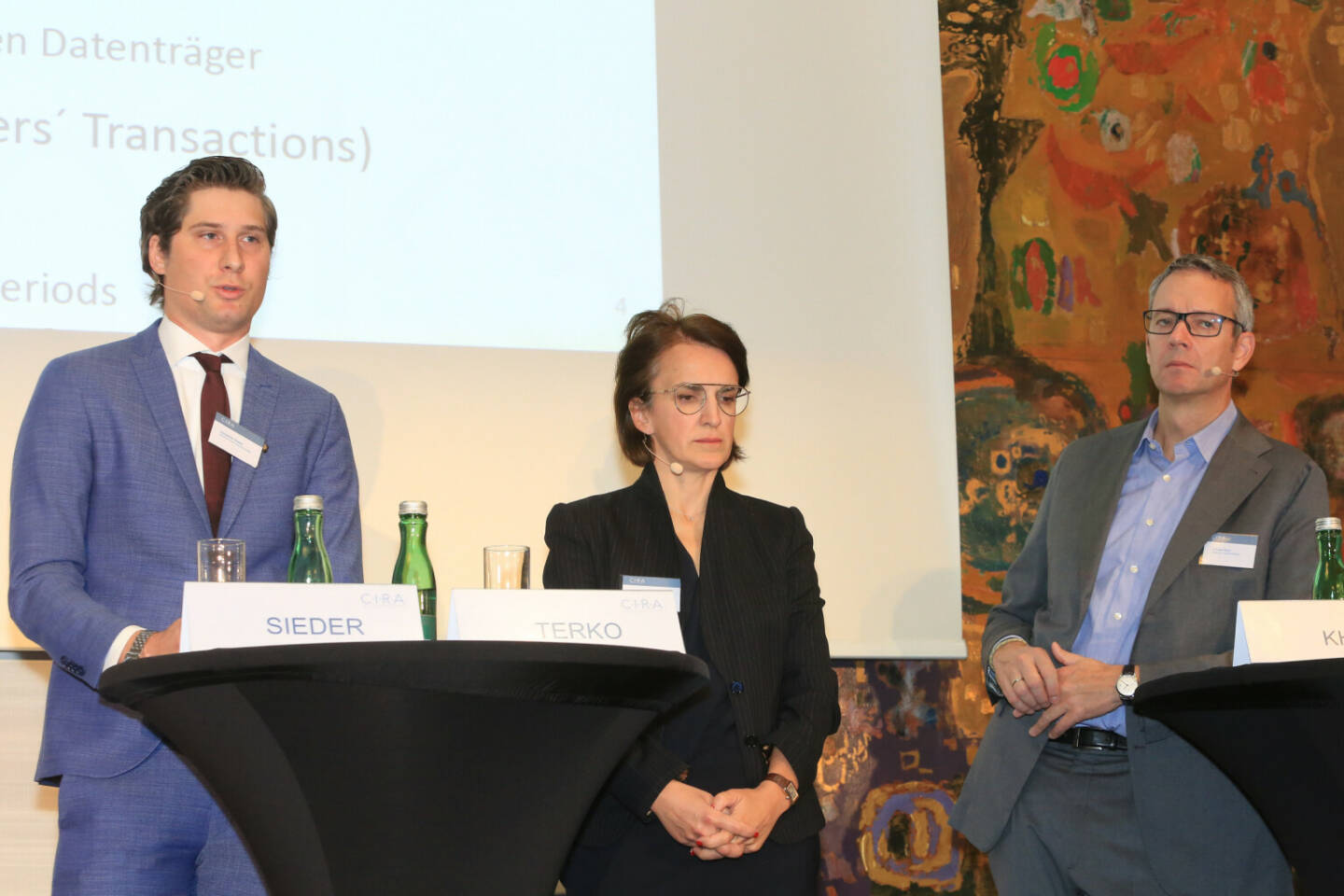 Wien - CIRA-Jahreskonferenz 2021, Rechtsupdate von Sebastian Sieder (Müller & Partner), Sanela Terko (BDO), Florian Khol (Binder Gösswang)