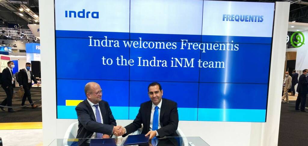 Frequentis unterzeichnet Vertrag mit Indra zur Digitalisierung des integrierten Netzwerk-Managements von Eurocontrol, Credit: Frequentis, © Aussendung (28.10.2021) 