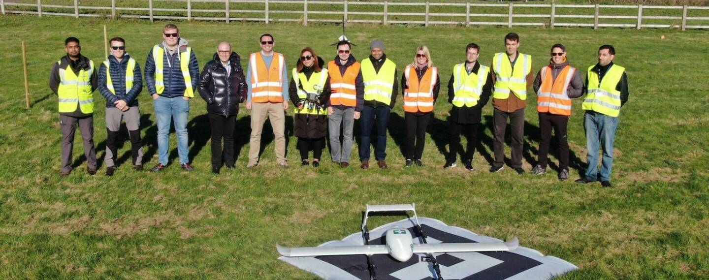 FREQUENTIS beteiligt sich an Drohnen-Forschungsprojekt RISE im Vereinigten Königreich, Credit: Frequentis