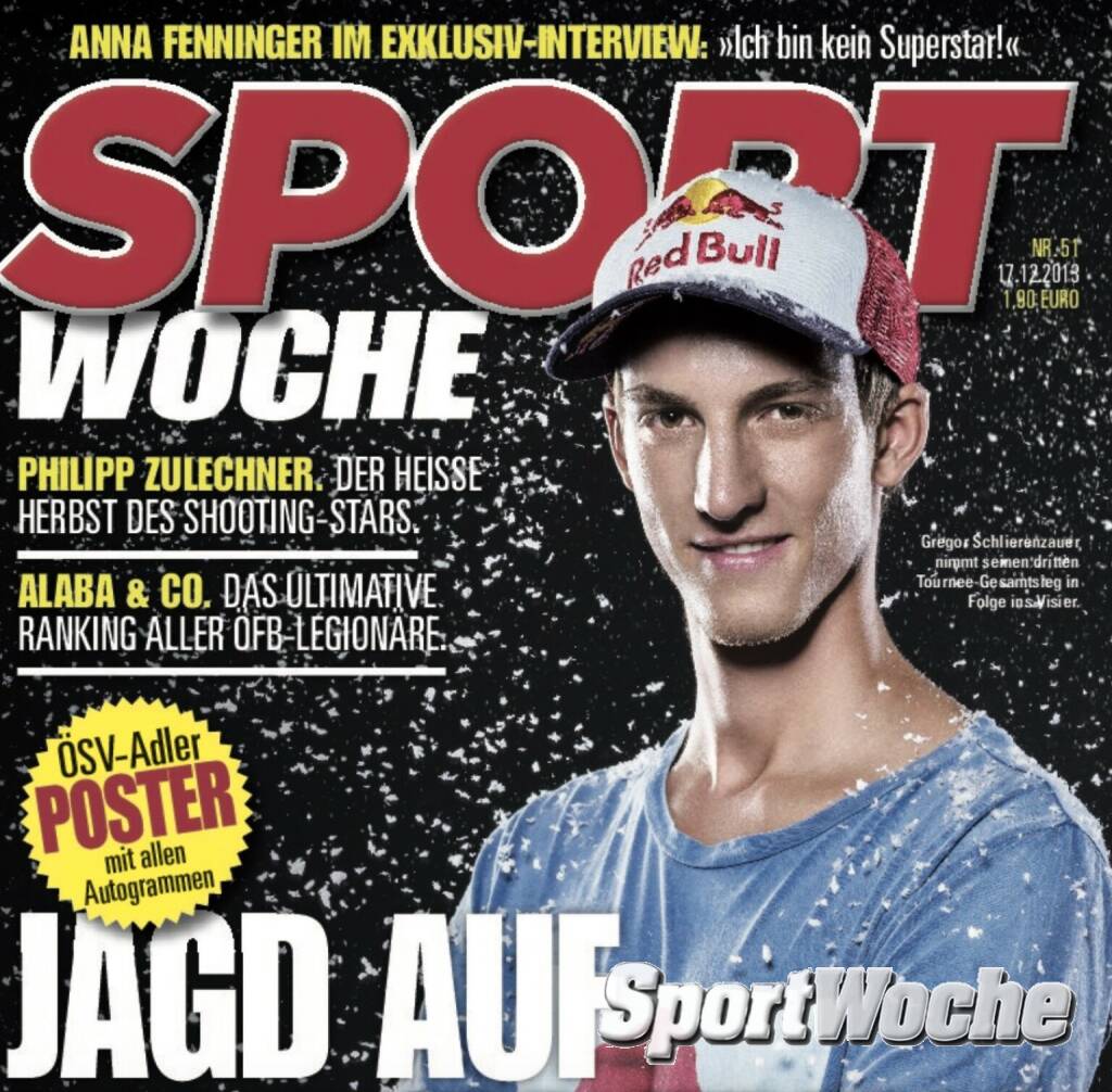 03.12.2021: Heute vor 15 Jahren feierte @gregorschlierenzauer in #lillehammer @norwayden 1. seiner gesamt gesamt 53 #weltcupsiege im #skispringen , gesamt ist er der #goat #oesv@ski.austria_fanpage , © Bilder aus der SportWoche (08.12.2021) 