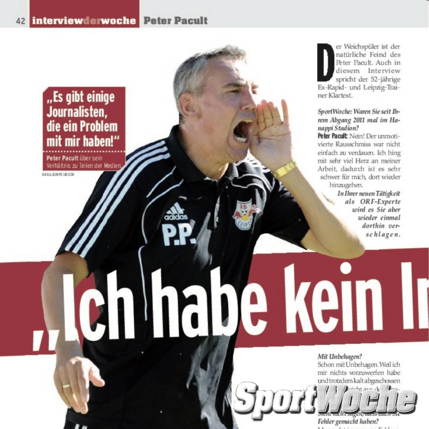 28.10.2021: sportgeschichte.at Alles Gute, #peterpacult zum 62er. Hier in einer #sportwoche Story aus 2012 . Der Trainer von @austria.klagenfurt hatte 396 @oesterreichische.bundesliga-Einsätze, spielte 31.874 Minuten und schoss dabei 187 Tore und schaffte als Spieler zwei Meistertitel @skrapid1899 @fkaustriawien 