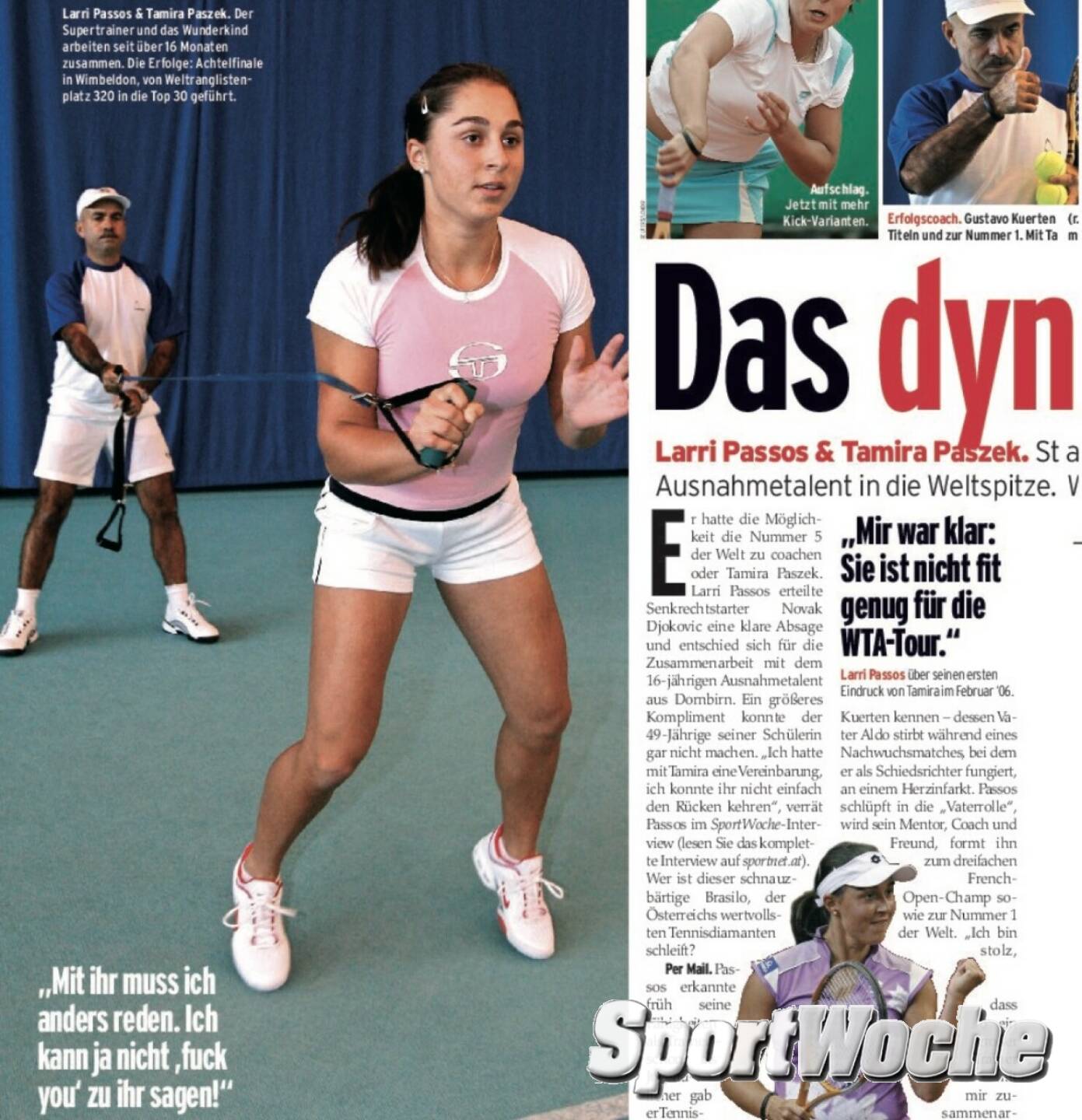 24.09.2021: #sportgeschichte Heute vor 15 Jahren feierte @tamirapaszek den 1. ihrer 3 Siege auf der @wta Tour. In #portoroz siegte sie im Finale gegen @maryellen82 