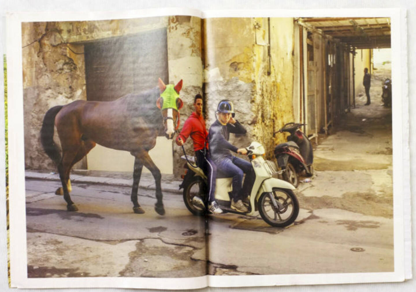 Pferd, Scooter, Italien 2010, The Pigs, (c) Carlos Spottorno (Phree und RM Verlag)