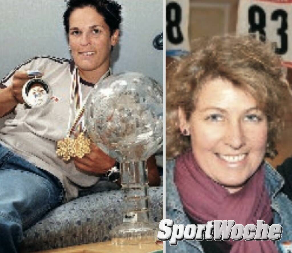 16.12.2021: #premierensiege: @michaeladorfmeister feierte heute vor 26 Jahren bei der #abfahrt in @stantonamarlberg @visittirol den 1. ihrer 25 @fisalpine #weltcupsiege . #petrakronberger wiederum hatte ihren Premierensieg heute vor 32 Jahren. Ebenfalls eine Abfahrt, dies in Panorama @canada . Es wurden gesamt 16 Weltcupsiege. #oesv #peterschröcksnadel , © Bilder aus der SportWoche (16.12.2021) 