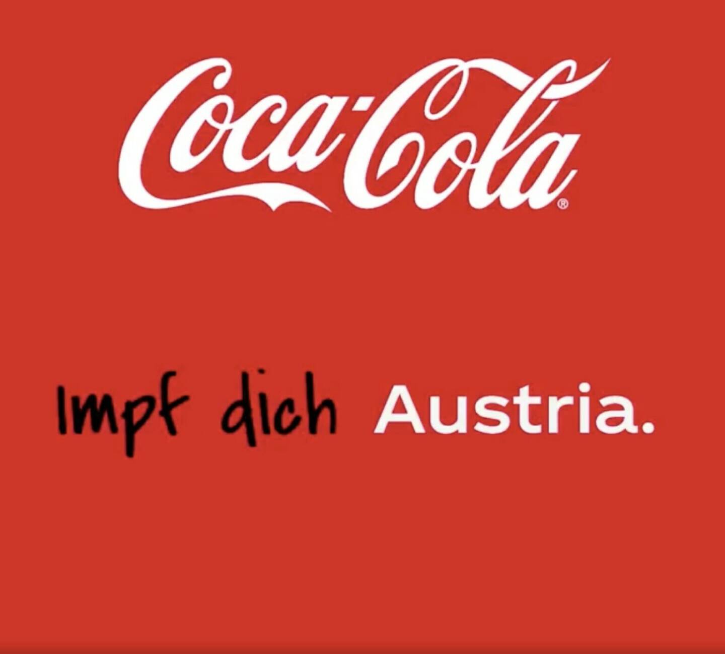 Coca-Cola pro Impfung