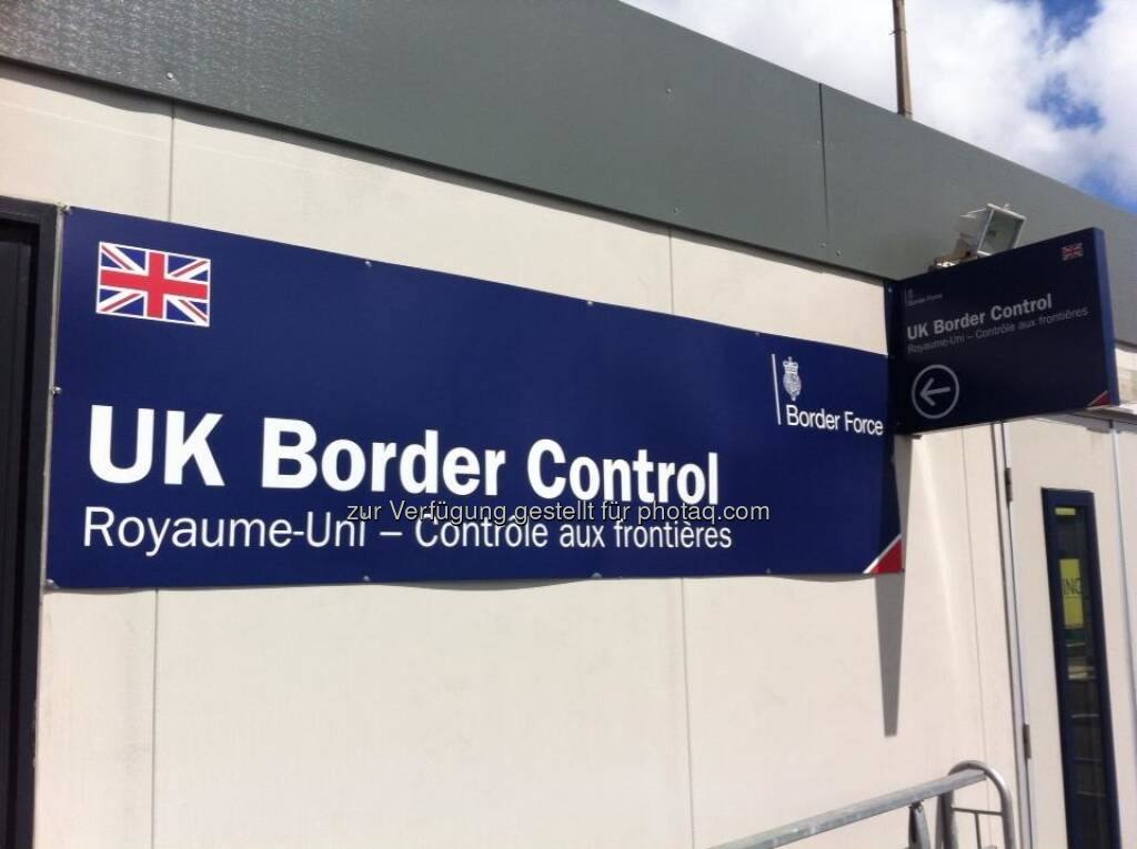 England - UK Border Control, Zoll, © Andreas von Richthofen (19.08.2013) 