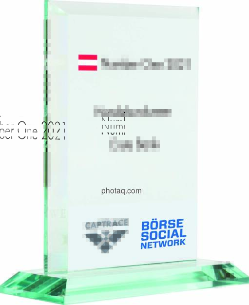 Number One Awards 2021 - Handelsvolumen Erste Bank, © photaq (23.01.2022) 