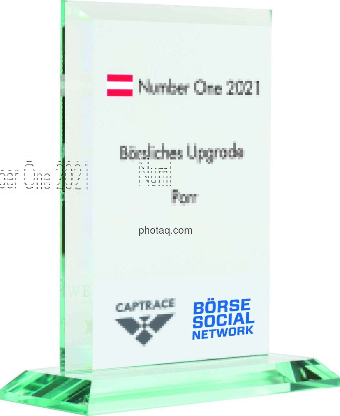 Number One Awards 2021 - Börsliches Upgrade Porr