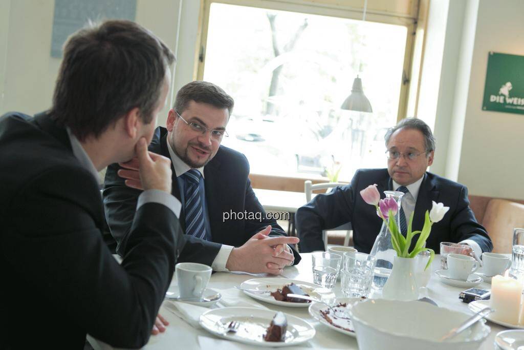 Richard H. Mayr (CEO Argentuminvest), Lenic M. Rodriguez (CEO Aurcana), © Martina Draper (15.12.2012)