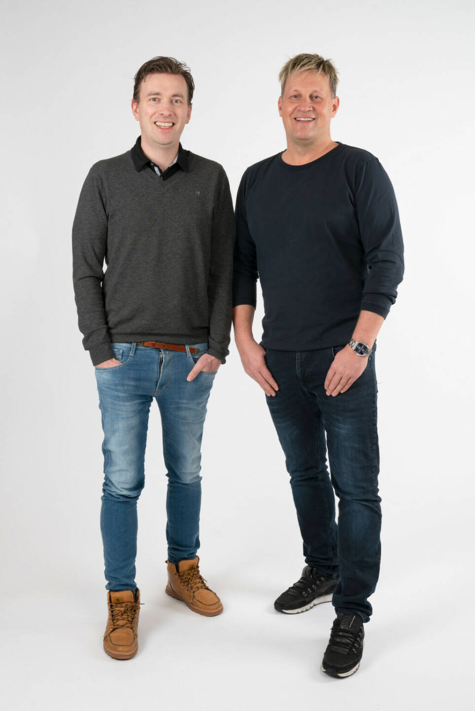 Super Mobility GmbH launcht neuen Marktplatz, mit Superbike8.de und Superbike8.at geht ein ausgereifter Marktplatz, spezialisiert für den Fahrrad und E-Bike Fachhandel an den Start. im Bild links: Martin Gasteiger, Leitung Sales / rechts: Richard Hirschhuber, CEO Supermobility; Credit: Super Mobility GmbH