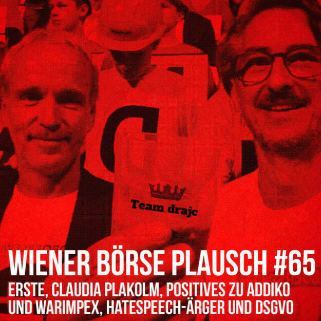 https://open.spotify.com/episode/7rteVklMpo3Fb9tnauSNDF
Wiener Börse Plausch #65: Claudia Plakolm, Positives zu Addiko, Warimpex, Hatespeech-Ärger und DSGVO, Mauerstrassenwerte - <p>Team drajc, das sind die Börse Social Network Eigentümer Christian Drastil und Josef Chladek, quatscht in Wiener Börse Plausch #65 über den Ulitmo-Handel, die konstante Erste Group, jc&#96;s Top5 Momente, Andreas Treichl, Brad Feuerhelm, Claudia Plakolm, positiv Analytisches zu Addiko und Warimpex, Andritz sowie kein Hunderter im Jänner.</p><br/><p>Erwähnt werden: <br/>Podcast Josef Chladek/Brad Feuerhelm - <br/><a href=https://nearesttruth.com/episodes/ep-262-josef-chladek-photobooks-the-virtual-bookshelf/ rel=nofollow>https://nearesttruth.com/episodes/ep-262-josef-chladek-photobooks-the-virtual-bookshelf/</a><br/>Josef Chladek und die lässigsten Momente in der Wiener Börsegeschichte: <a href=https://boerse-social.com/2022/01/31/josef_chladek_brse_social_nennt_seine_subjektiv_lssigsten_momente_in_der_wiener_brsegeschichte_borse_geschichte_borsegeschichte#a_341749 rel=nofollow>https://boerse-social.com/2022/01/31/josef_chladek_brse_social_nennt_seine_subjektiv_lssigsten_momente_in_der_wiener_brsegeschichte_borse_geschichte_borsegeschichte#a_341749</a><br/>Mauerstrassenwetten im Handeslblatt Podcast - <a href=https://open.spotify.com/episode/5M8F3nBNxILixnDofcTZw9 rel=nofollow>https://open.spotify.com/episode/5M8F3nBNxILixnDofcTZw9</a></p><br/><p>Die Jänner-Folgen vom Wiener Börse Plausch sind präsentiert von Wienerberger, CEO Heimo Scheuch hat sich im Q4 ebenfalls unter die Podcaster gemischt: <a href=https://open.spotify.com/show/5D4Gz8bpAYNAI6tg7H695E rel=nofollow>https://open.spotify.com/show/5D4Gz8bpAYNAI6tg7H695E</a> . Co-Presenter ist Frequentis, siehe auch die überarbeitete <a href=https://boersenradio.at rel=nofollow>https://boersenradio.at</a></p><br/><p>Risikohinweis: Die hier veröffentlichten Gedanken sind weder als Empfehlung noch als ein Angebot oder eine Aufforderung zum An- oder Verkauf von Finanzinstrumenten zu verstehen und sollen auch nicht so verstanden werden. Sie stellen lediglich die persönliche Meinung der Podcastmacher dar. Der Handel mit Finanzprod ukten unterliegt einem Risiko. Sie können Ihr eingesetztes Kapital verlieren.</p> (31.01.2022) 