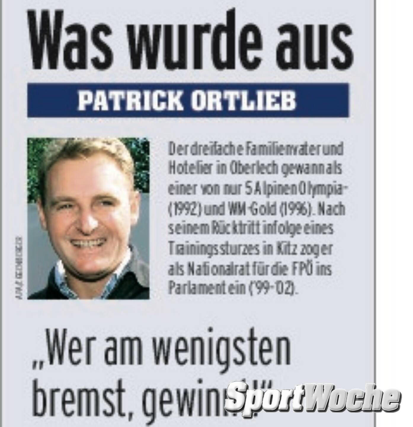 02.02.2022: 30 Jahre ist es her, dass #patrickortlieb seine #olympia1992 #goldene in der #herrenabfahrt in @schoenes_frankreich holte. Er wurde 1992 auch der @sporthilfe.at #sportlerdesjahres #oesv @olympic_team_austria @ninaortlieb #downhill #faxe 