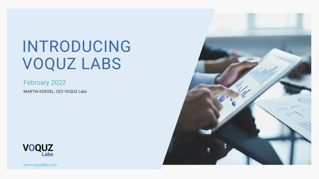 Voquz Labs - Introducing (11.02.2022) 