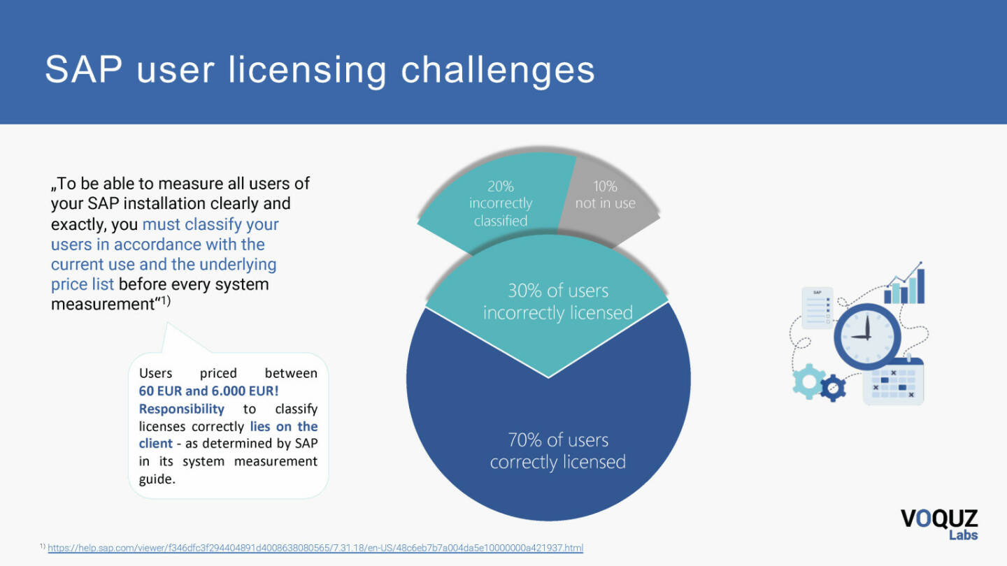 Voquz Labs - SAP user licensing