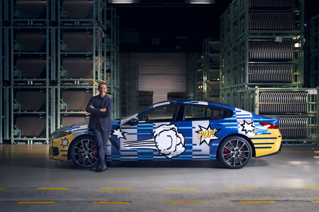 BMW Group in Österreich: Mit der Edition THE 8 X JEFF KOONS hat der US-amerikanische Künstler mit BMW sein Traumauto erschaffen. Fotocredit:BMW, © Aussender (17.02.2022) 