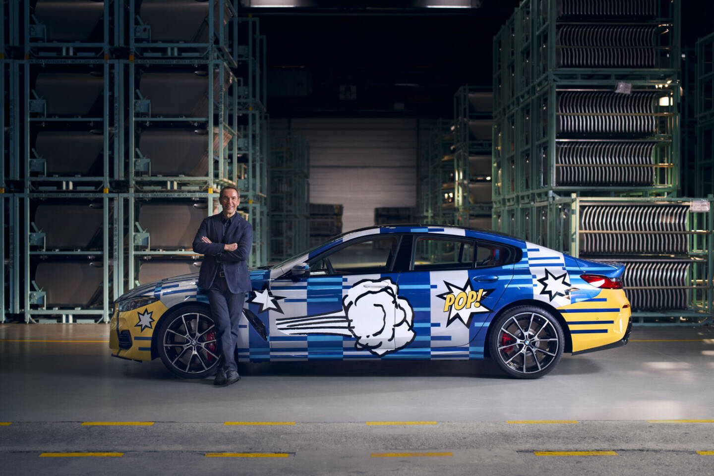 BMW Group in Österreich: Mit der Edition THE 8 X JEFF KOONS hat der US-amerikanische Künstler mit BMW sein Traumauto erschaffen. Fotocredit:BMW