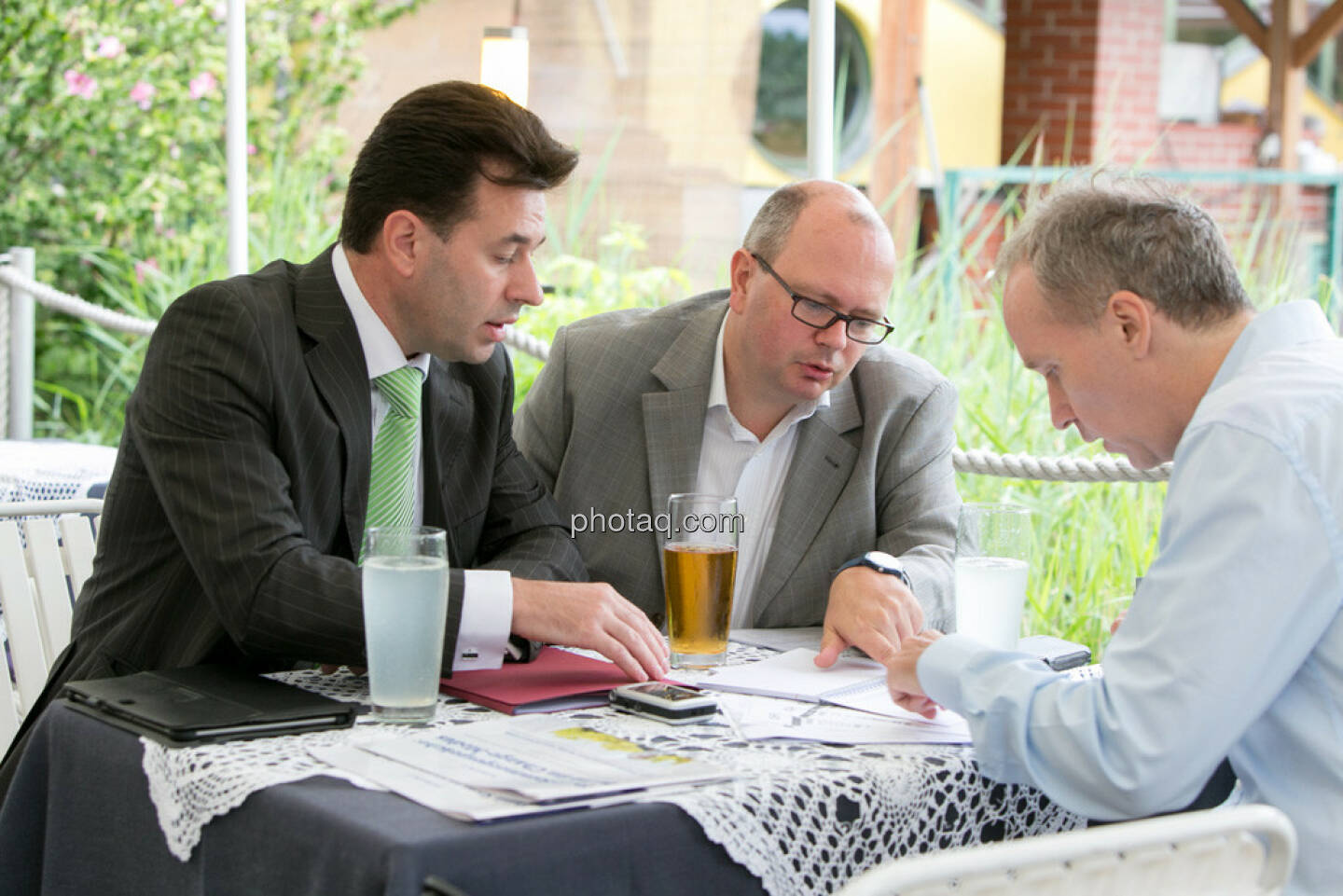 Miro Mitev, Roland Meier (iq-Foxx), Christian Drastil